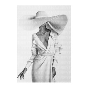 آموزش طراحی کلاه سفید